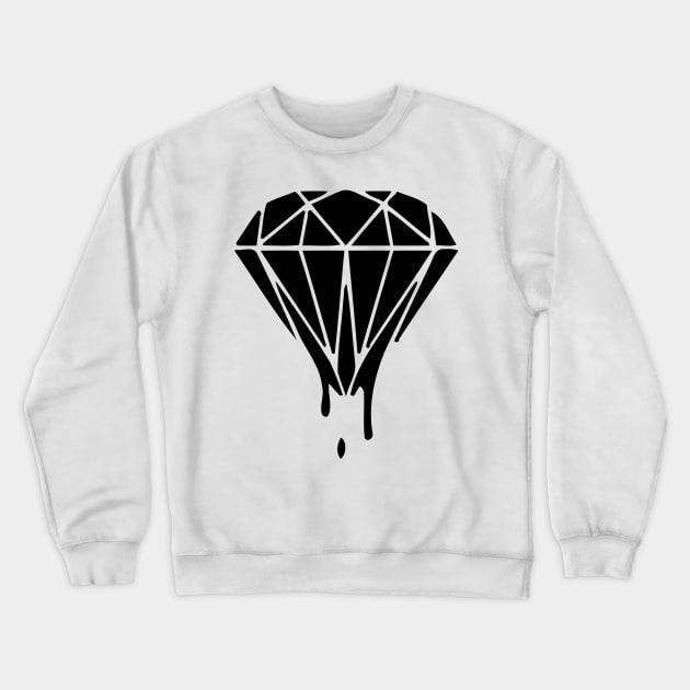 Dripping Diamond Crewneck Sweatshirt by Mariteas